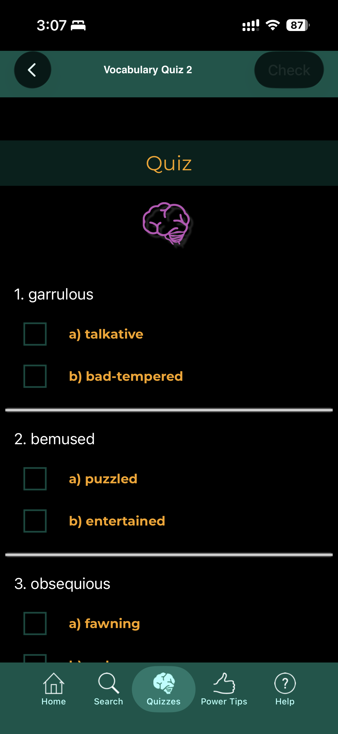 Quizzes