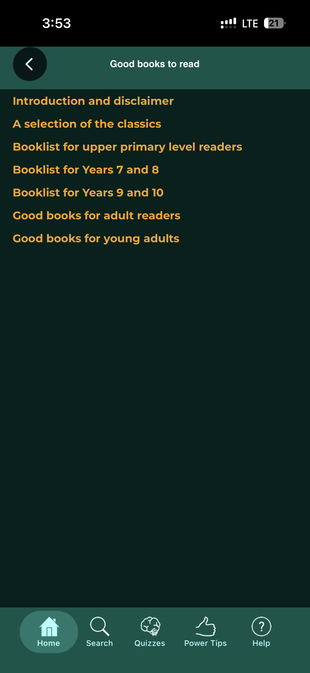 Recommended Reading